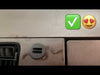 Vidéo d'instruction du couvercle de la sonde de température du tableau de bord d'une Porsche 928